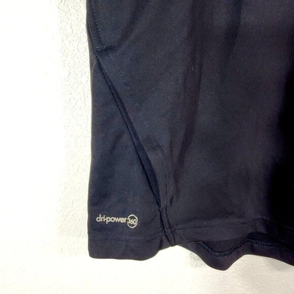 Russell Mens Small Black Training Fit Hoodie Short Sleeve With Zipper Pocket - Picture 4 of 5